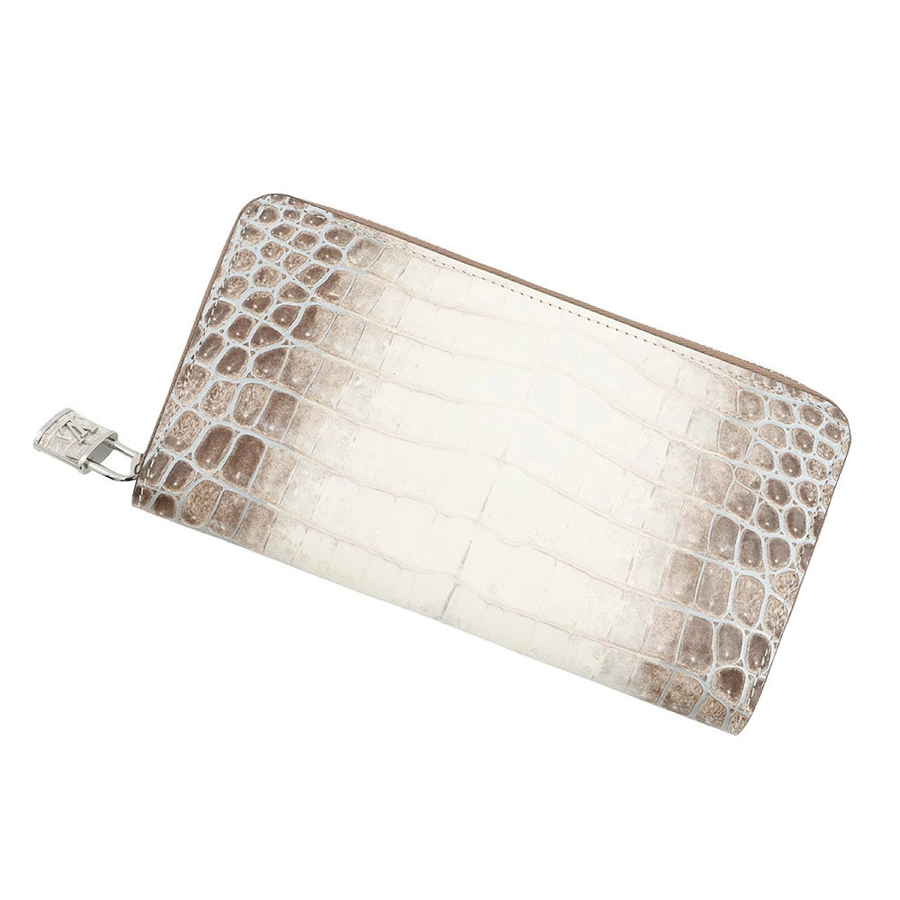 Louis Vuitton Crocodile Niloticus Zippy Wallet Round Zipper Long